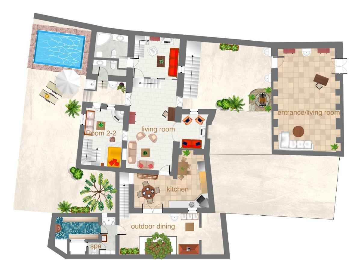 Nassibe Estate Villa Agios Ioannis  Buitenkant foto